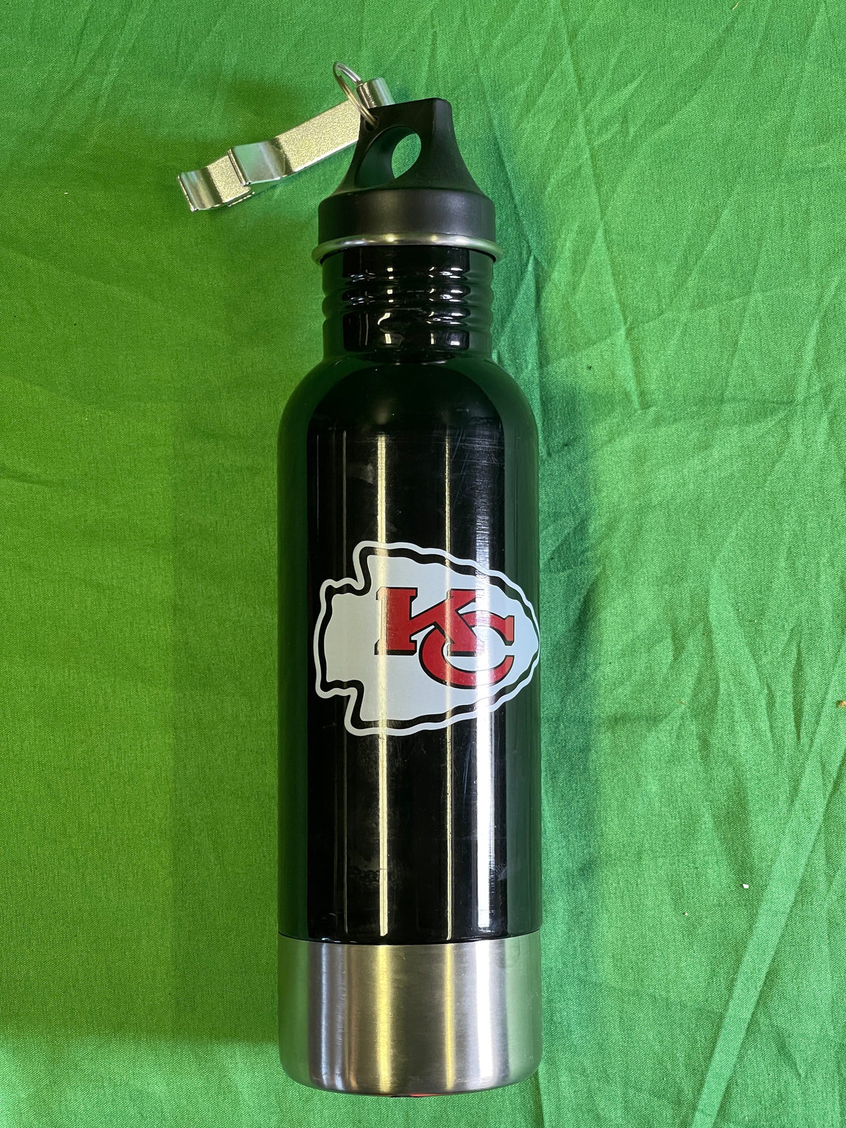 NFL Kansas City Chiefs Aluminium Bottle Chiller w/Opener NWOT