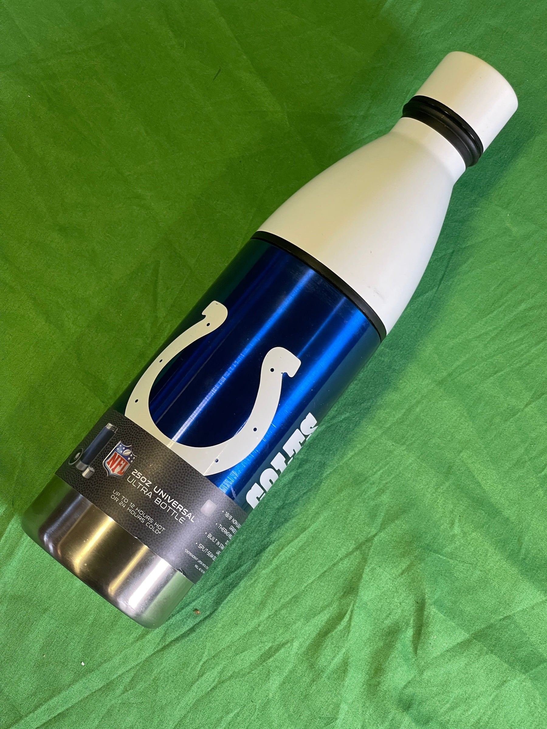 NFL Indianapolis Colts Stainless Steel Universal Ultra Bottle NWT