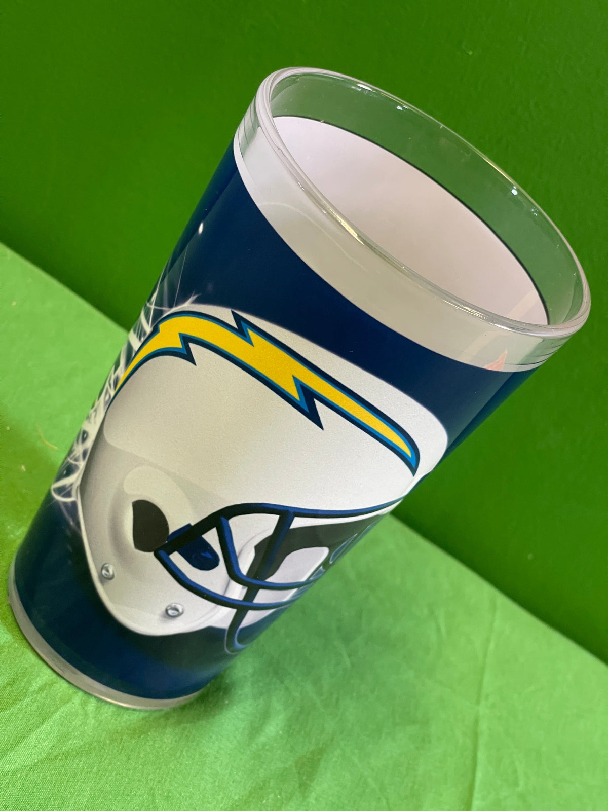 NFL Los Angeles Chargers Licensed 16 oz Pint Glass/Tumbler NWT