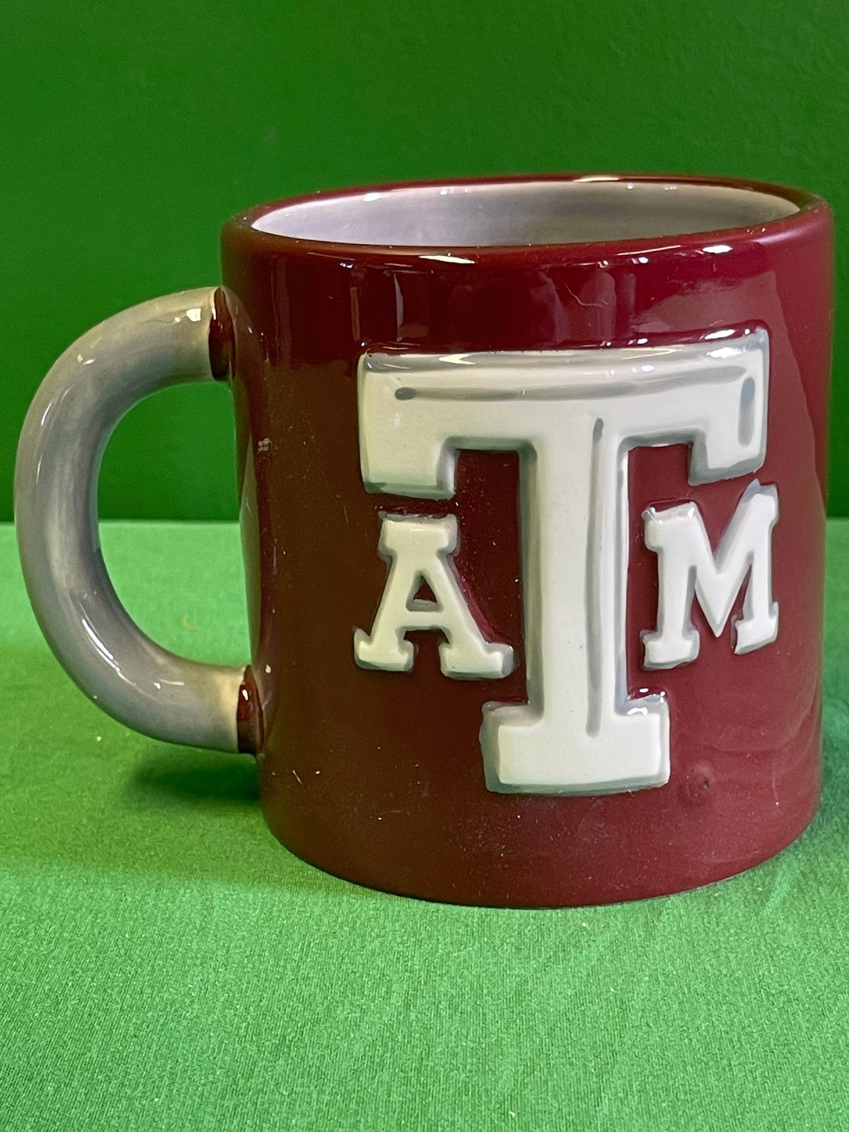 NCAA Texas A&M Aggies Embossed Ceramic Coffee Mug NWT