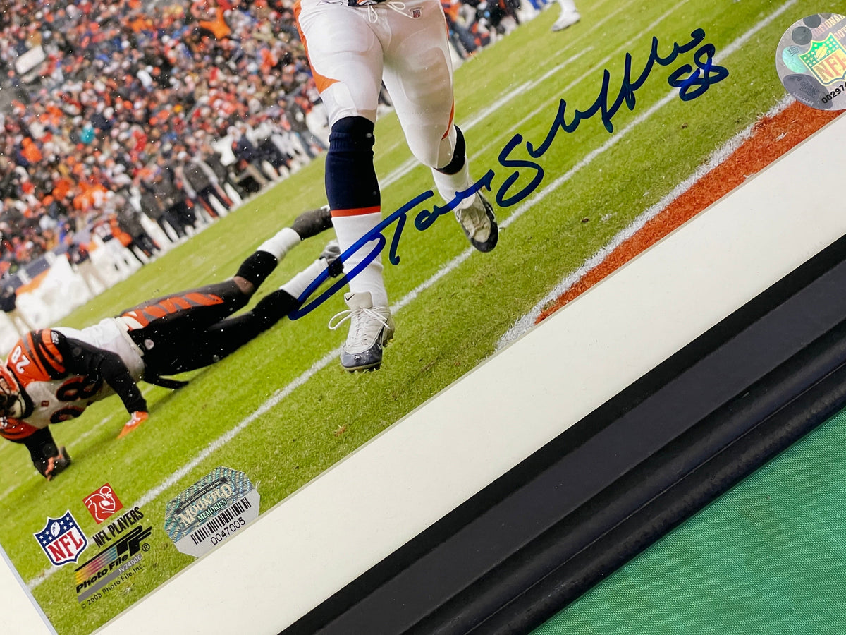 NFL Denver Broncos Tony Scheffler #88 Framed Autographed Photo w/ COA