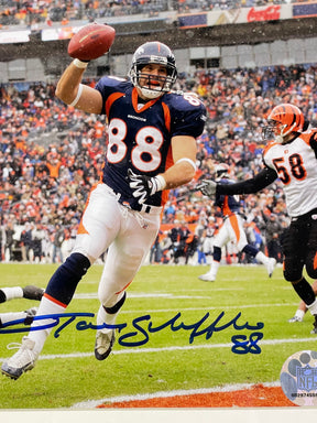 NFL Denver Broncos Tony Scheffler #88 Framed Autographed Photo w/ COA