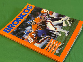 NFL Denver Broncos Vintage 1987 3 Decades of Football History Book