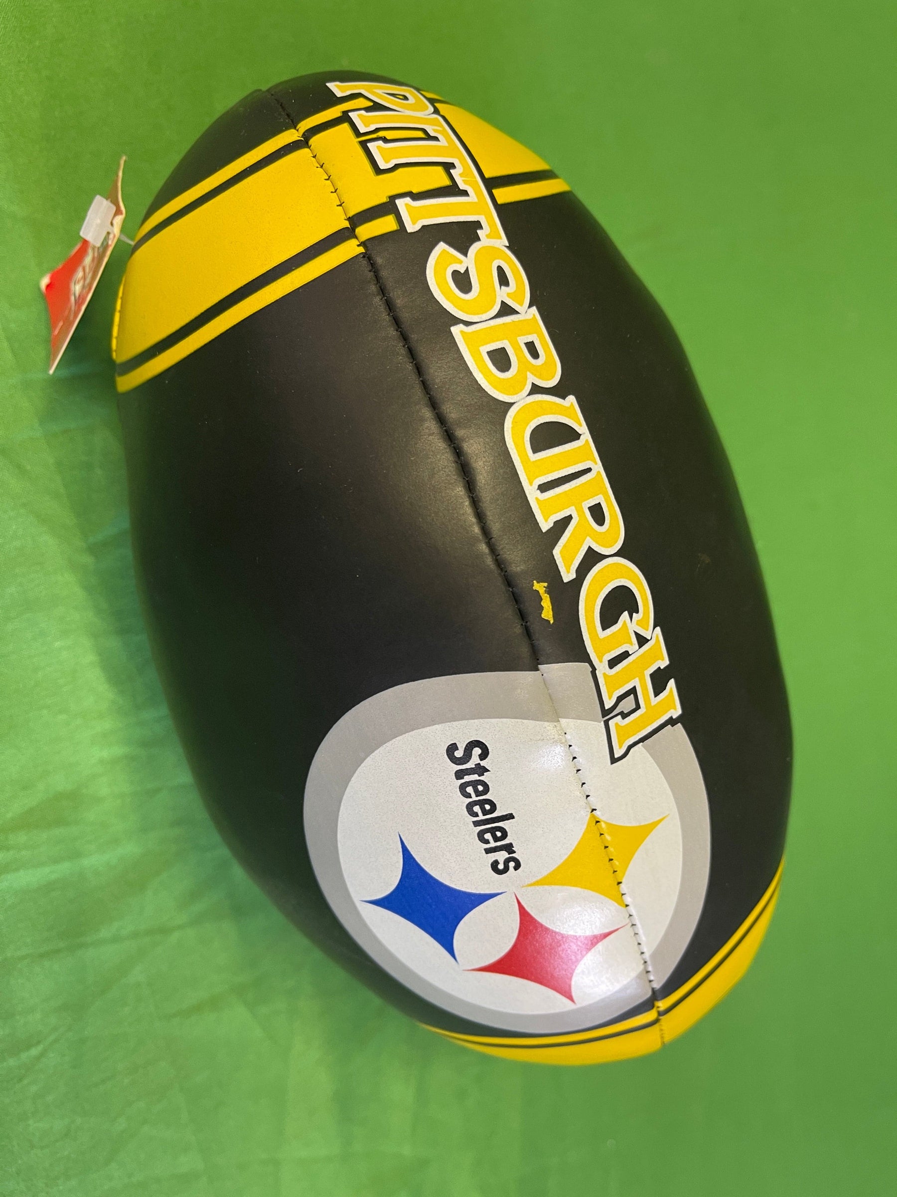NFL Pittsburgh Steelers Soft Squishy 9" Football NWT