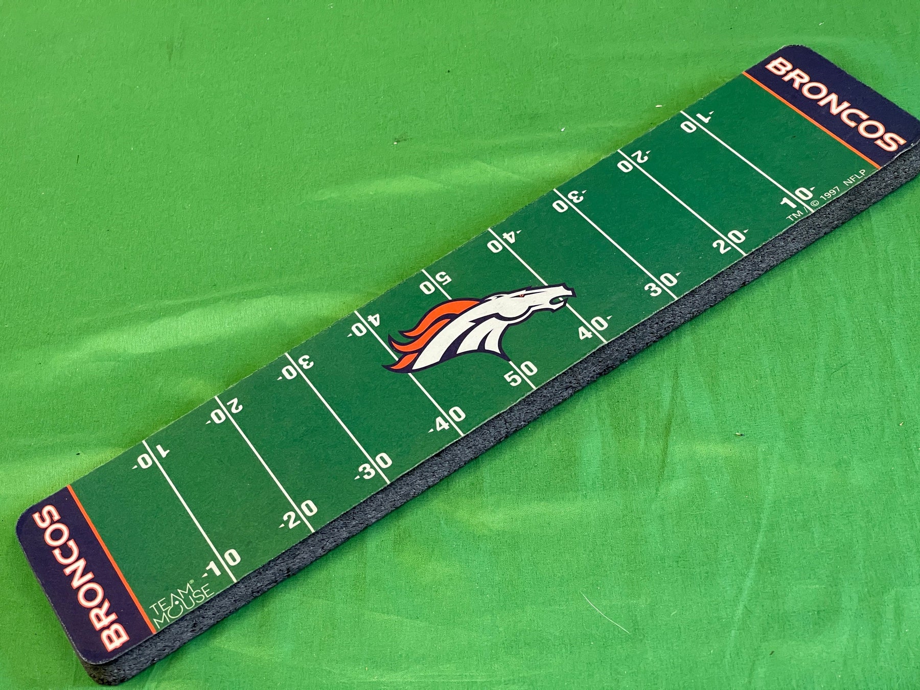 NFL Denver Broncos Vintage Rectangular Mouse Pad