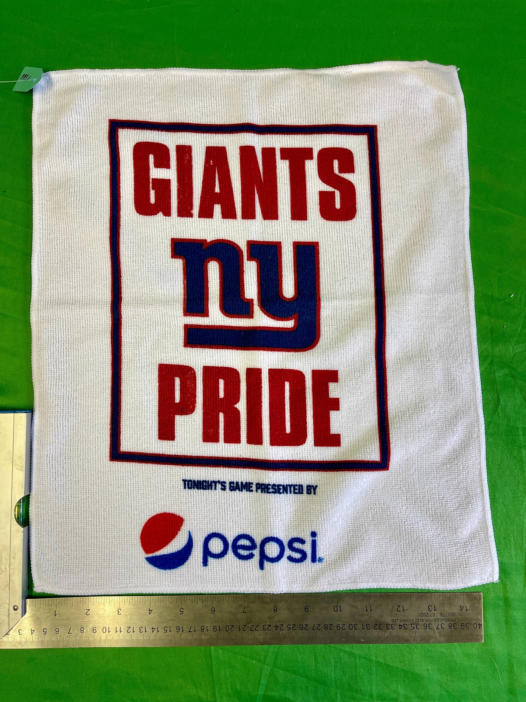 NFL New York Giants Pepsi Fan Pride Rally Towel