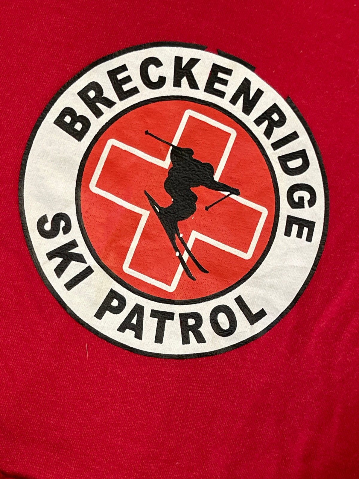Beckenridge Ski Patrol Red Bodysuit/Vest Infant Toddler 18 Months
