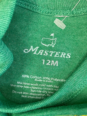 Golf Masters Tournament Heathered Green Bodysuit/Vest Infant Baby 12 Months