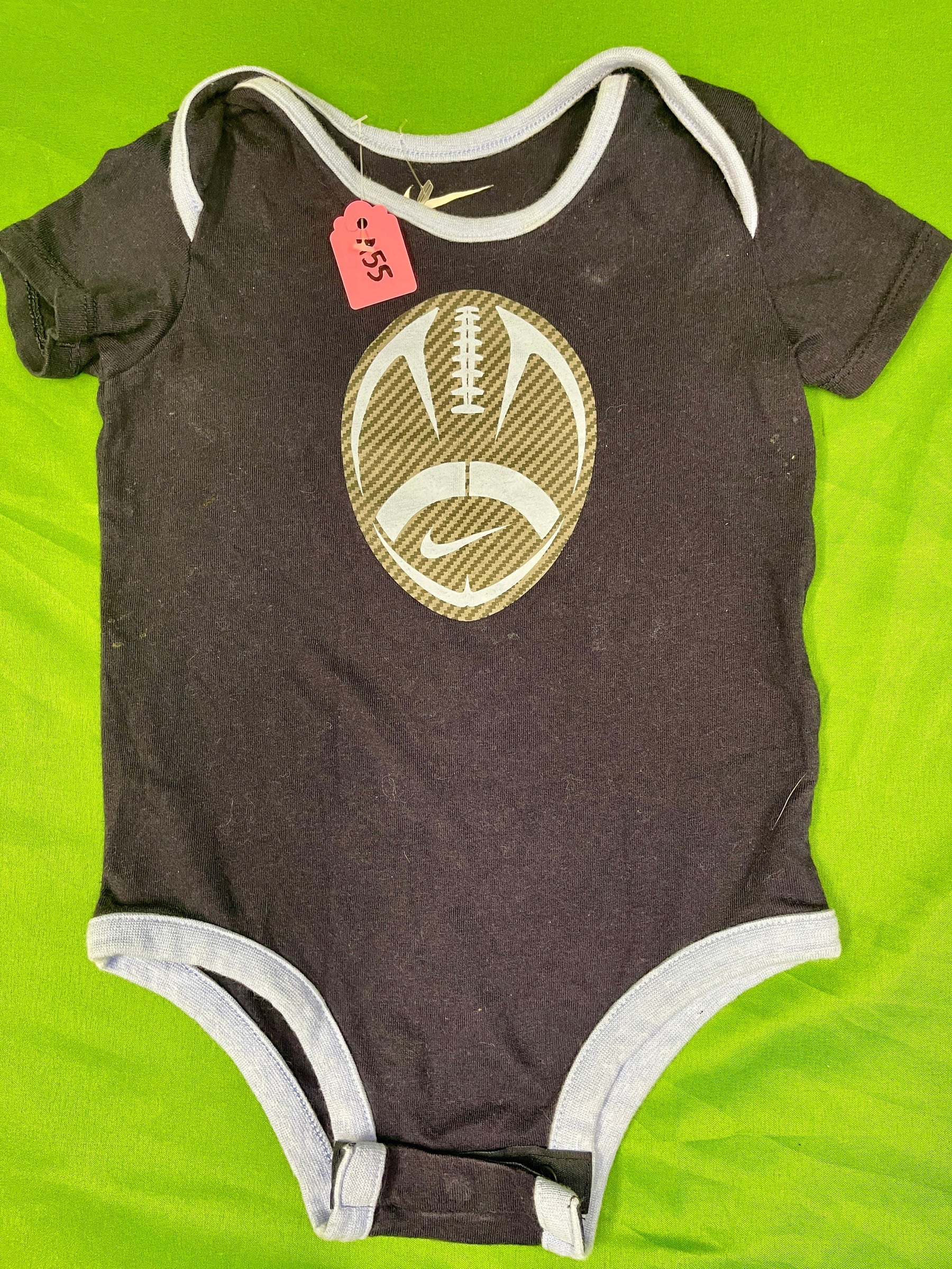 American Football Blue Bodysuit/Vest Infant Baby 6-9 Months