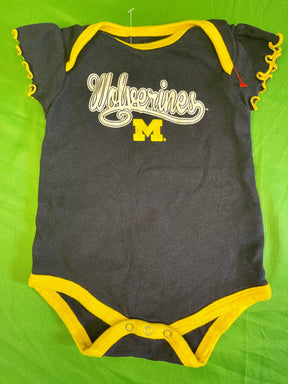 NCAA Michigan Wolverines 100% Cotton Bodysuit/Vest Infant Toddler 12 Months