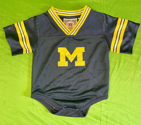 NCAA Michigan Wolverines Jersey-Style Bodysuit/Vest Infant Toddler 18 Months