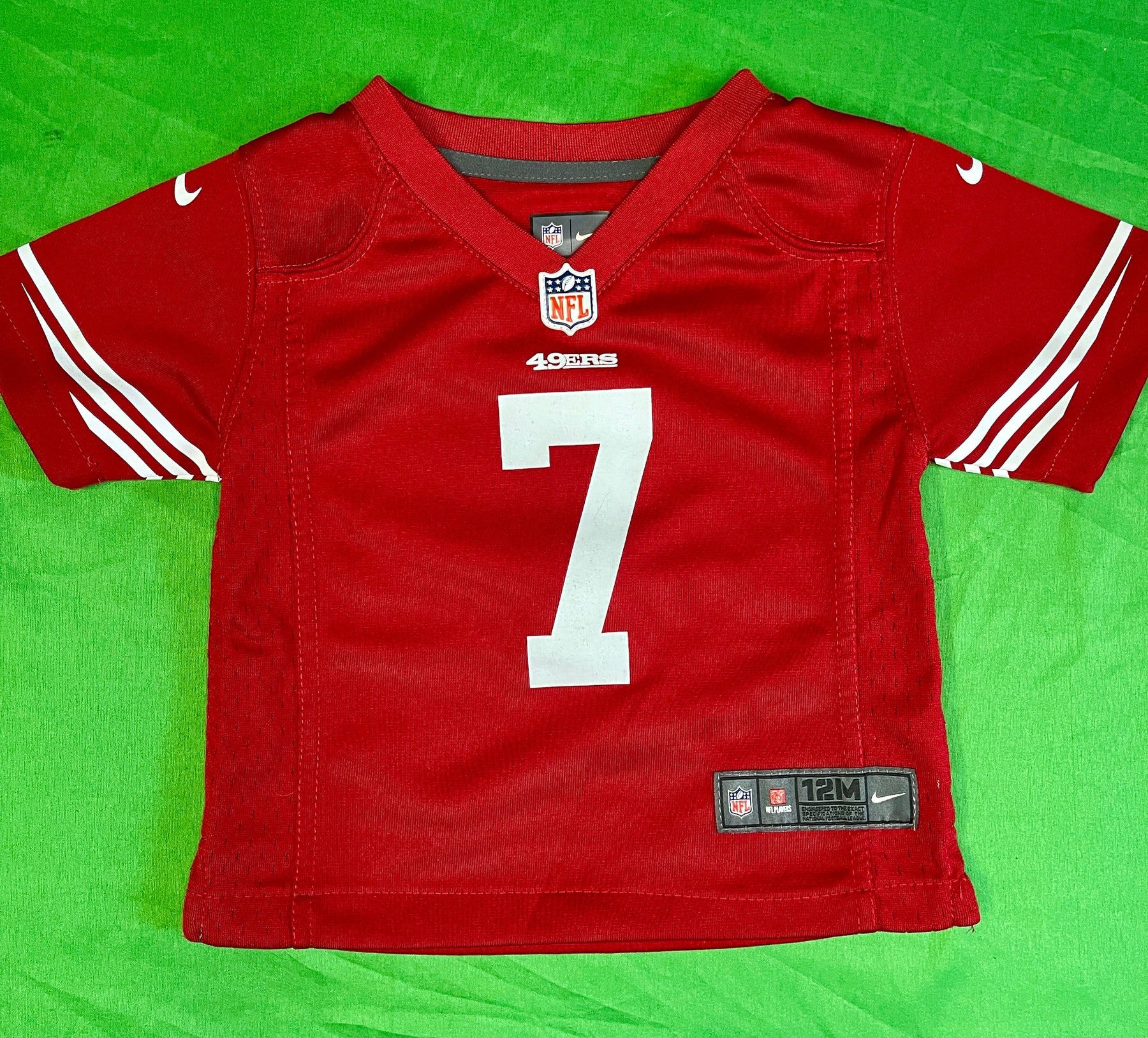 NFL San Francisco 49ers Colin Kaepernick #7 Game Jersey Toddler 12 Months