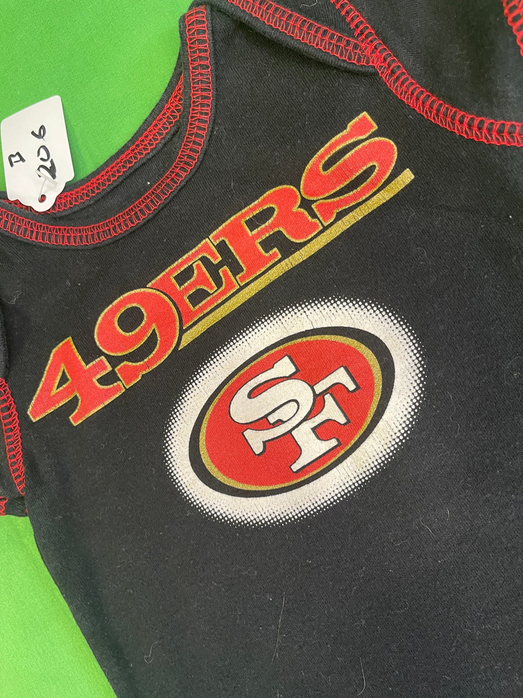 NFL San Francisco 49ers Bodysuit/Vest Infant Baby 0-3 Months