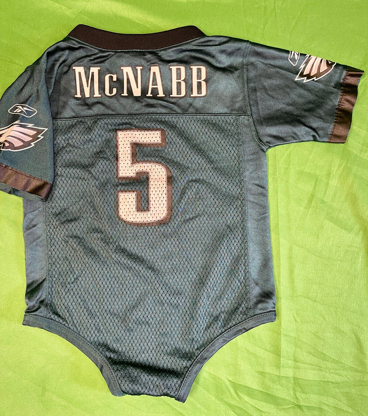 NFL Philadelphia Eagles Donovan McNabb #5 Jersey-Style Bodysuit/Vest 18 Months