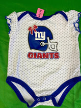 NFL New York Giants Heart Pattern Bodysuit/Vest Infant Baby 6-9 Months