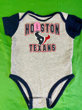 NFL Houston Texans Grey & Blue Bodysuit/Vest Infant Toddler 12 Months