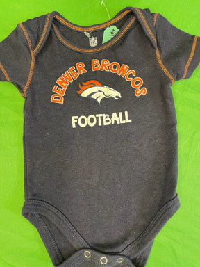 NFL Denver Broncos 100% Cotton Bodysuit/Vest Infant Baby 3-6 Months