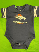 NFL Denver Broncos Blue Jersey-Style Bodysuit/Vest Infant Baby 3-6 Months