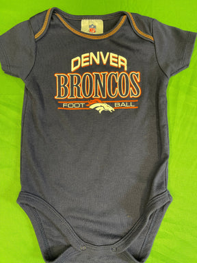 NFL Denver Broncos Dark Blue Bodysuit/Vest Infant Toddler 18 Months