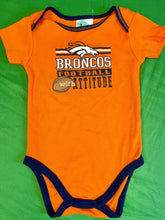 NFL Denver Broncos "Football with Attitude" Bodysuit/Vest Infant 18 Months