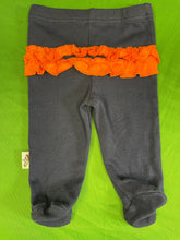 NFL Denver Broncos Ruffled Footie Trousers/Bottoms Infant Baby 0-3 Months