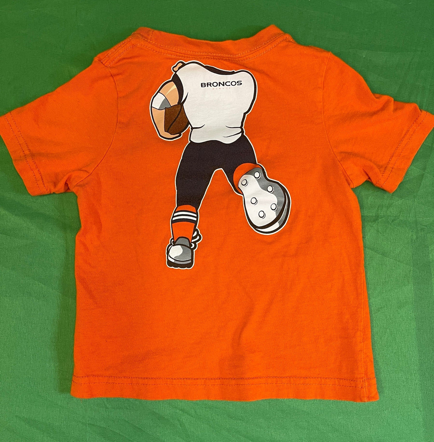 NFL Denver Broncos Cartoon Player T-Shirt Infant Toddler 2T