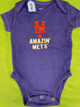 MLB New York Mets 100% Cotton Bodysuit/Vest Infant Baby 3 Months