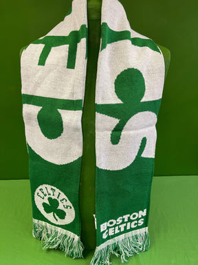 NBA Boston Celtics FOCO Wordmark Design Acrylic Scarf NWT