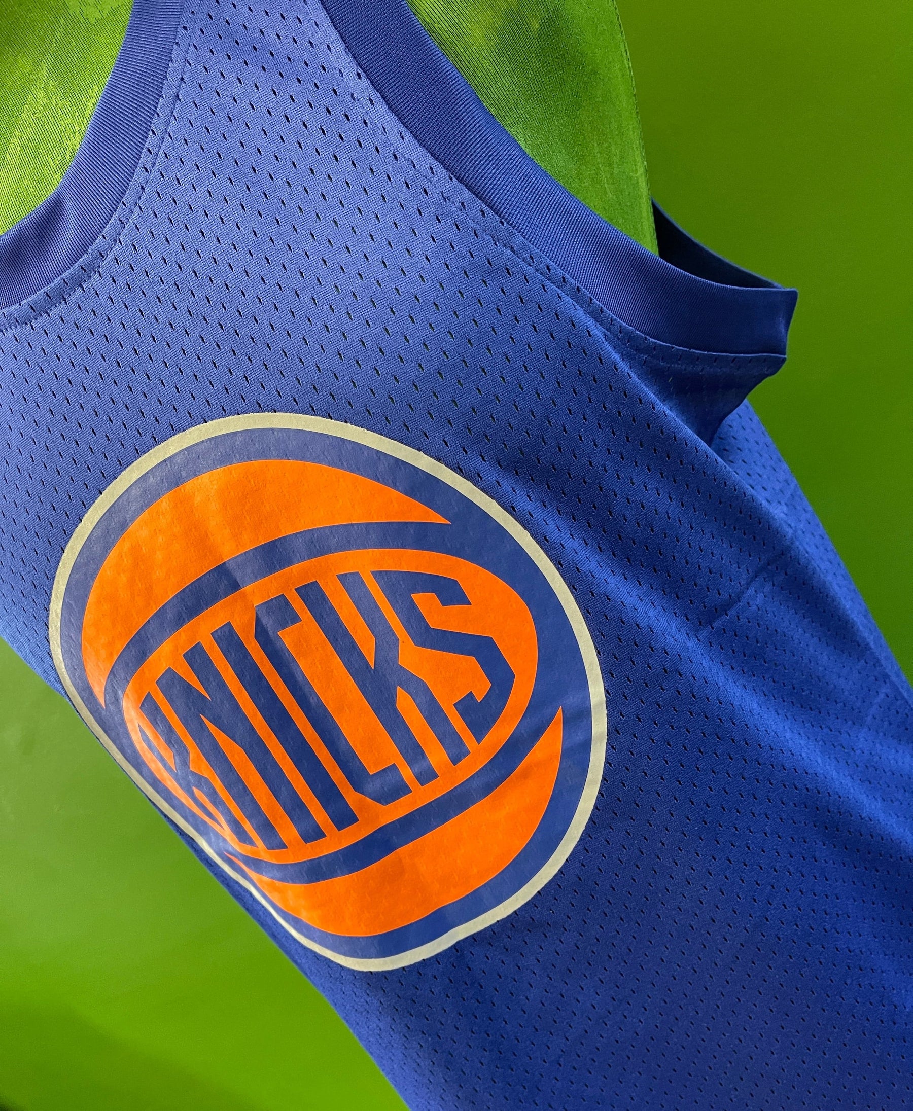 NBA New York Knicks Frank Ntilikina #11 Mesh Basketball Jersey Men's Small NWT