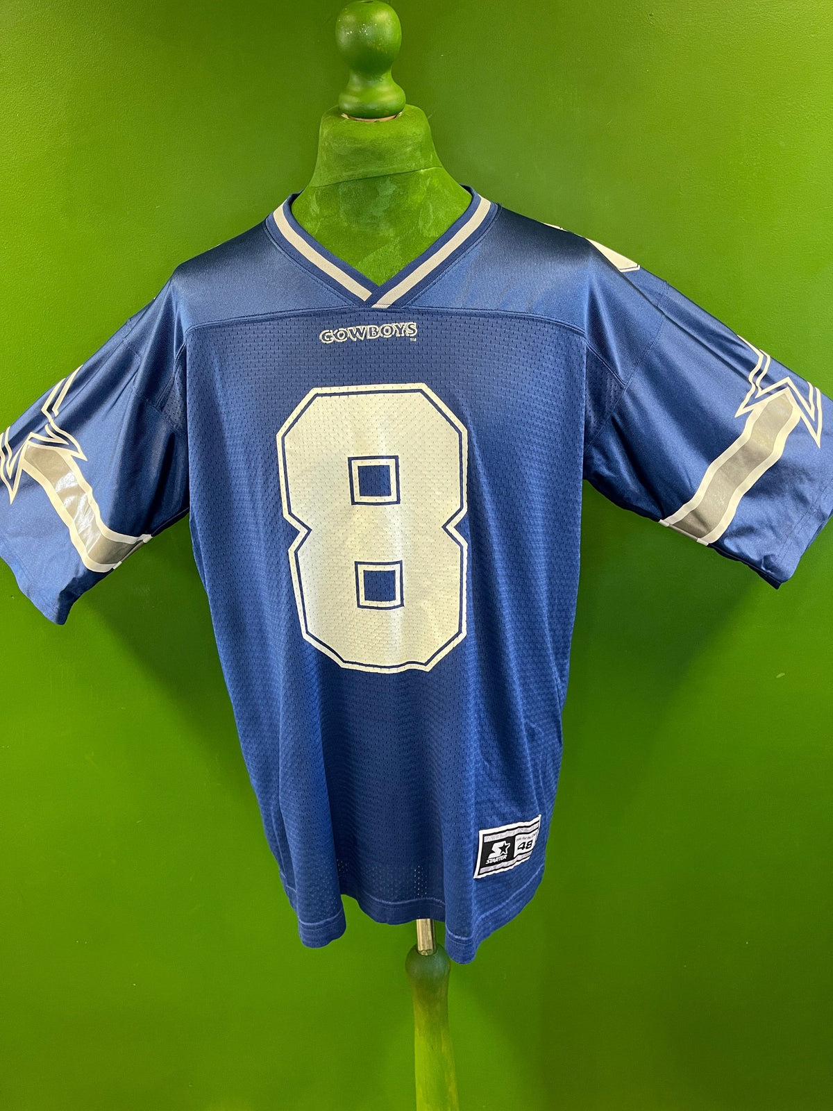 NFL Dallas Cowboys Troy Aikman #8 Starter Vintage Jersey Men's X-Large