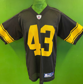 NFL Pittsburgh Steelers Troy Polamalu #43 Jersey Men's Medium