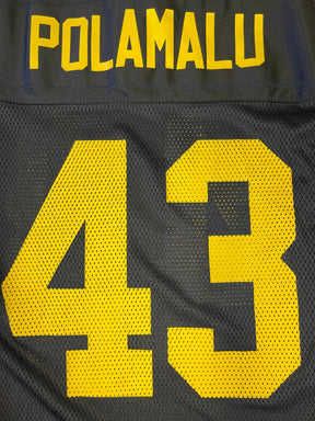 NFL Pittsburgh Steelers Troy Polamalu #43 Jersey Men's Medium