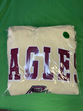 NCAA Boston College Eagles Stitched Yellow Pullover Hoodie Men's Medium