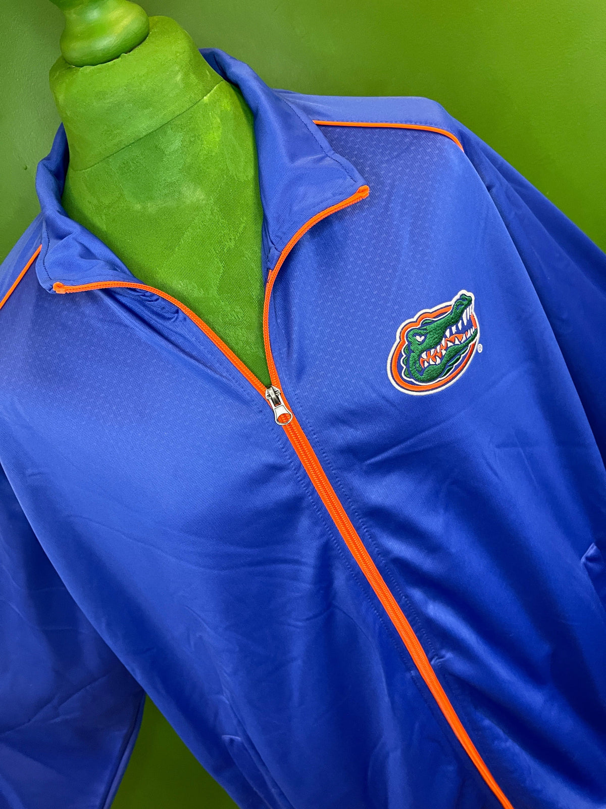 NCAA Florida Gators GIII Stitched Blue Full-Zip Jacket Men's 2X-Large