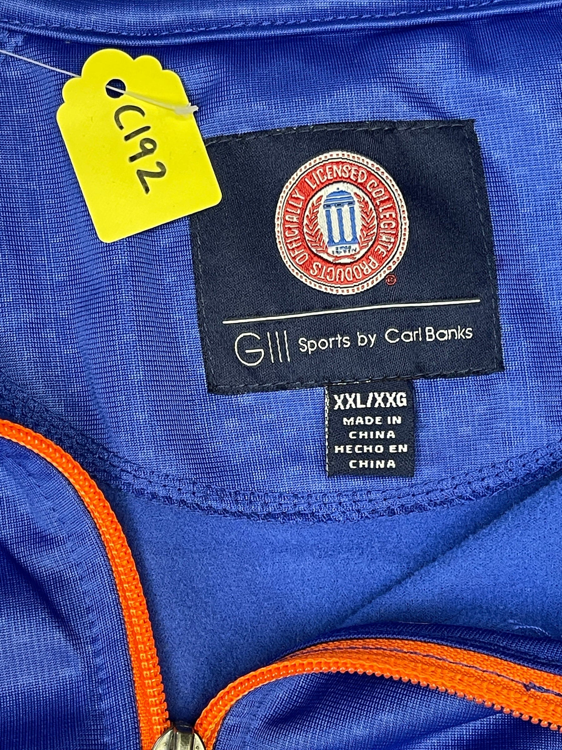 NCAA Florida Gators GIII Stitched Blue Full-Zip Jacket Men's 2X-Large