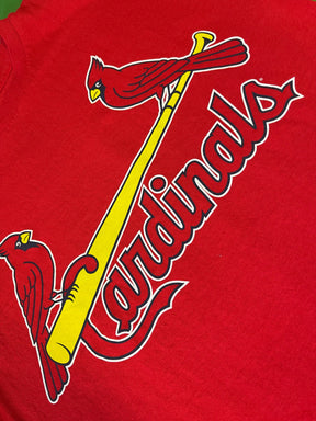 MLB St. Louis Cardinals Majestic 100% Cotton T-Shirt Youth Medium