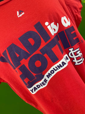 MLB St. Louis Cardinals Majestic "Yadi is a Hottie" T-Shirt Women's 2X-Large