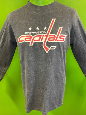 NHL Washington Capitals '47 Heathered Grey L/S T-Shirt Men's Medium