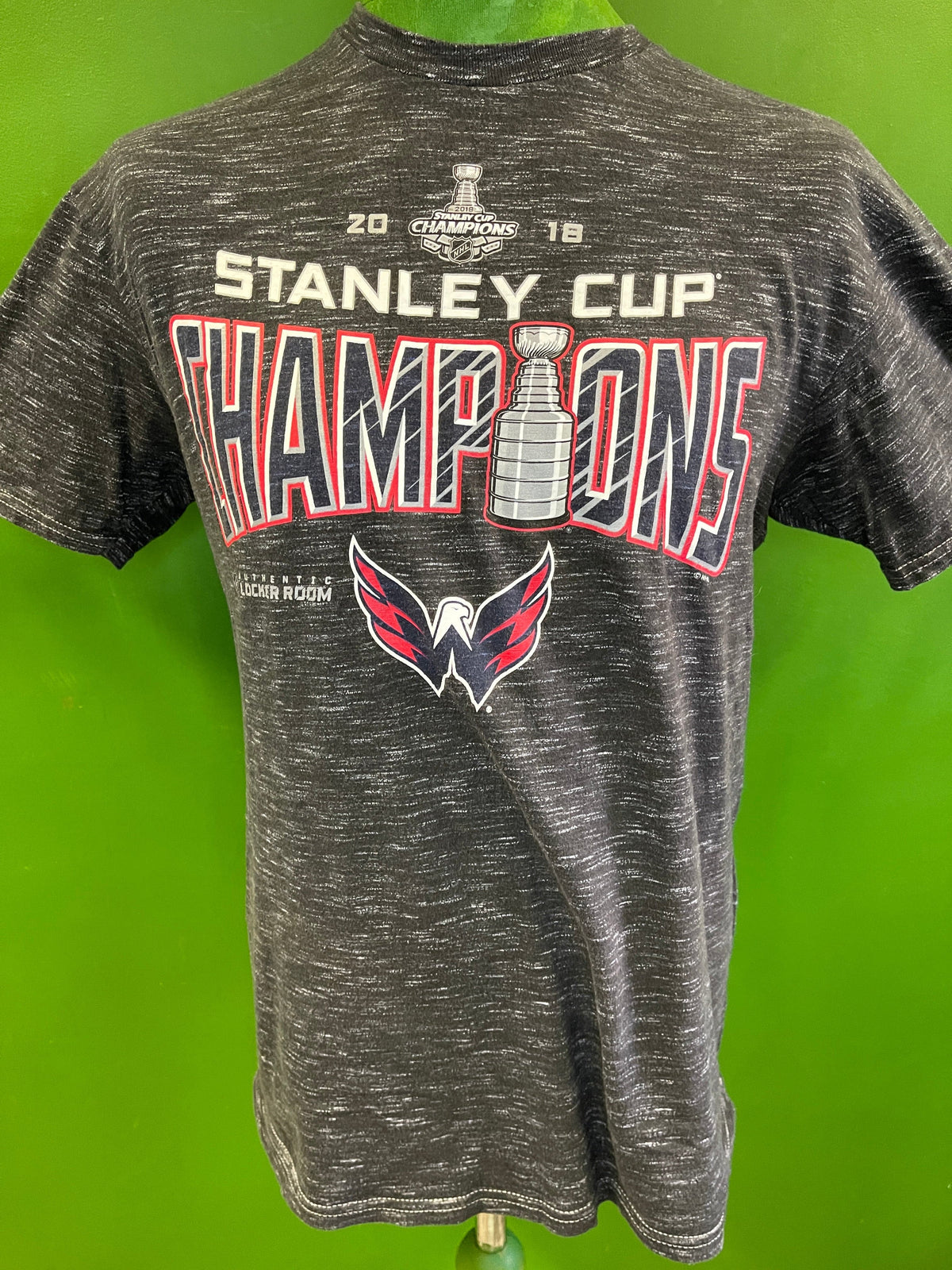 NHL Washington Capitals Fanatics 2018 Stanley Cup Champions T-Shirt Men's Medium