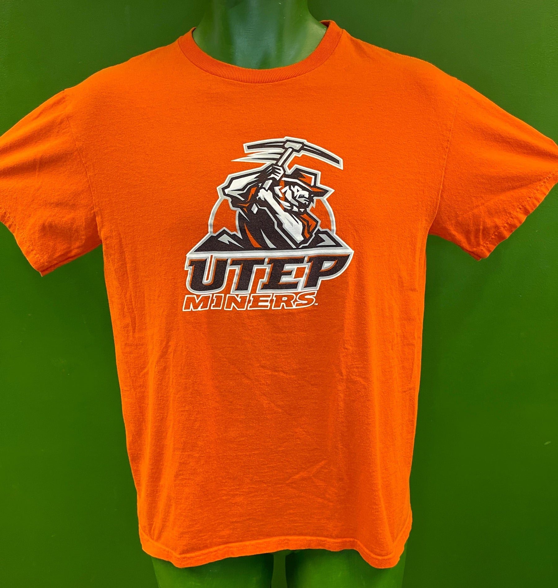 NCAA UTEP Miners Champion Orange T-Shirt Youth X-Large