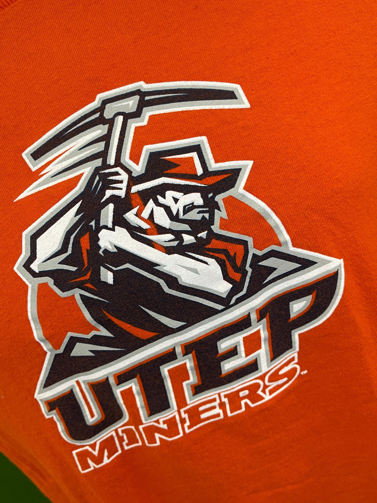 NCAA UTEP Miners Champion Orange T-Shirt Youth X-Large