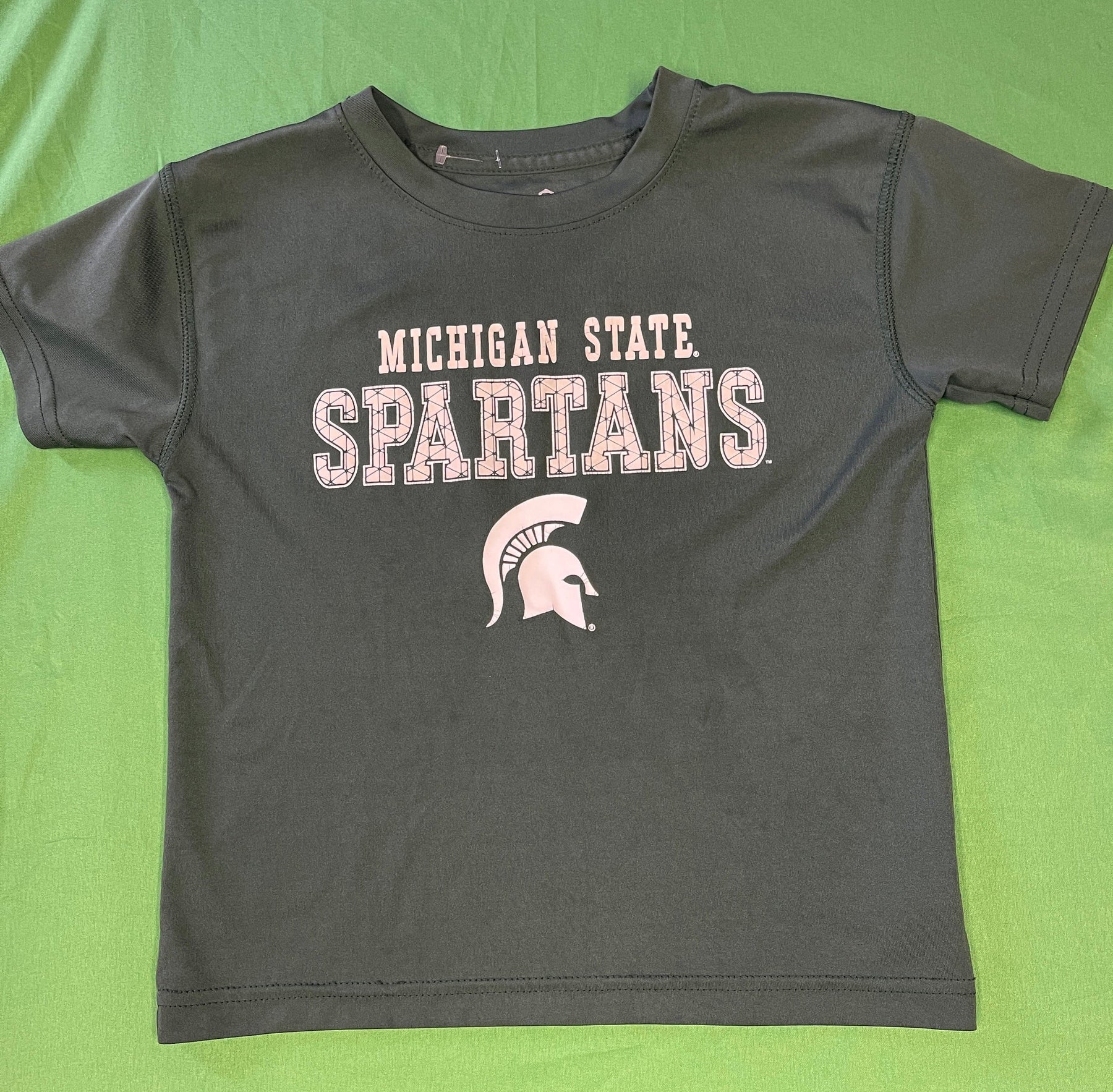 NCAA Michigan State Spartans Textured T-Shirt Youth X-Small 4