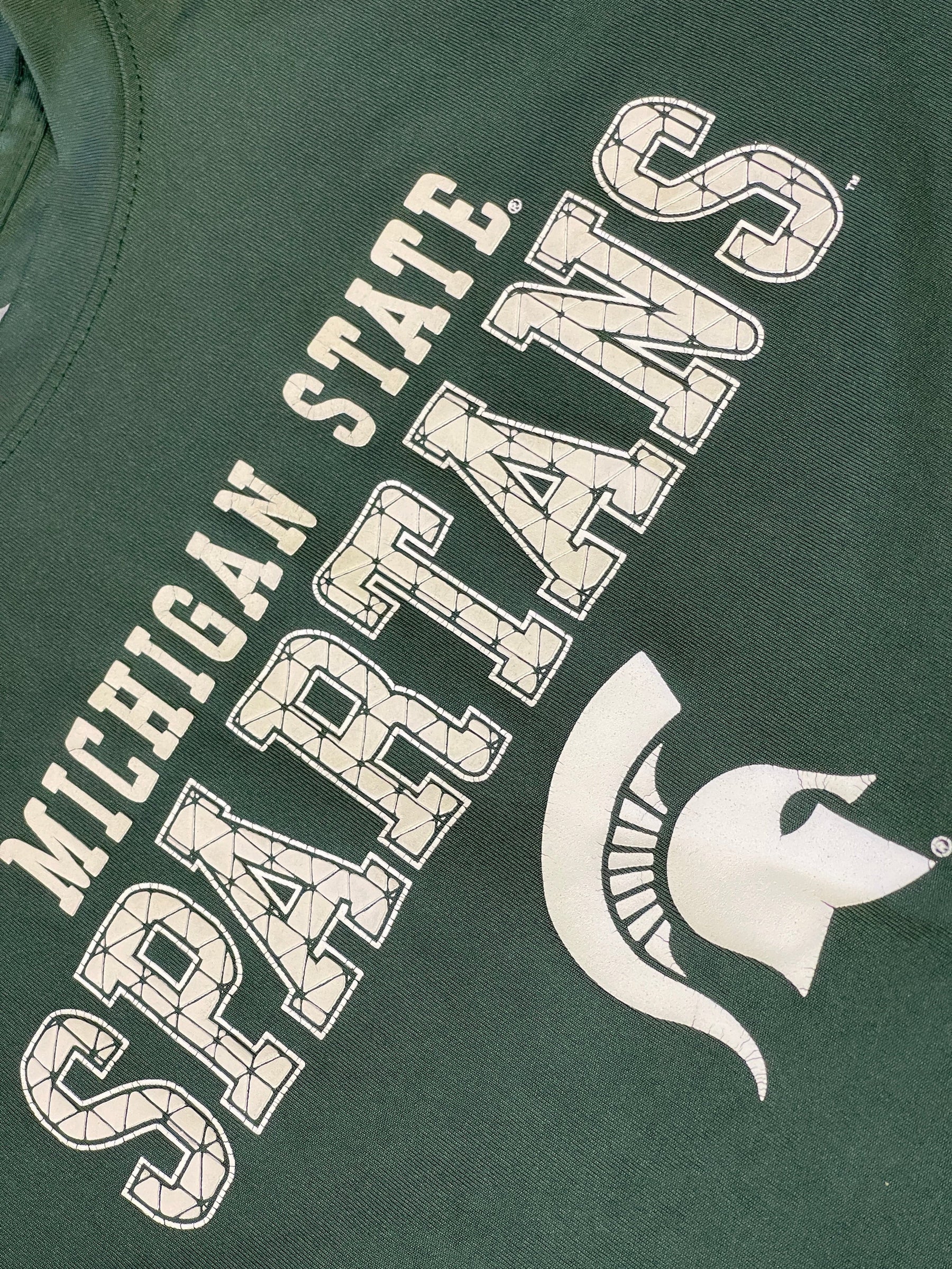 NCAA Michigan State Spartans Textured T-Shirt Youth X-Small 4