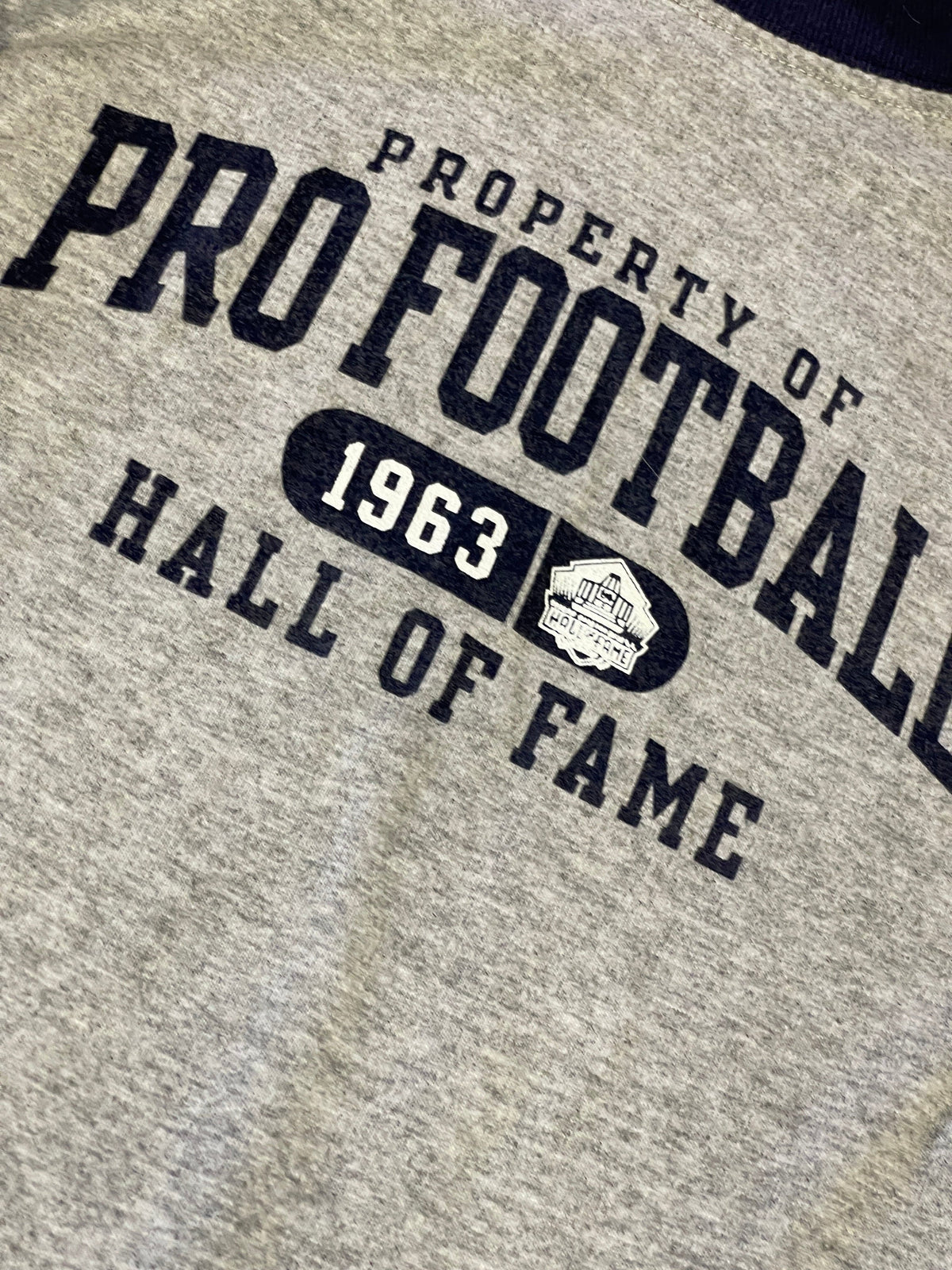 NFL Hall of Fame Striped Raglan L/S T-Shirt Youth Medium 10-12