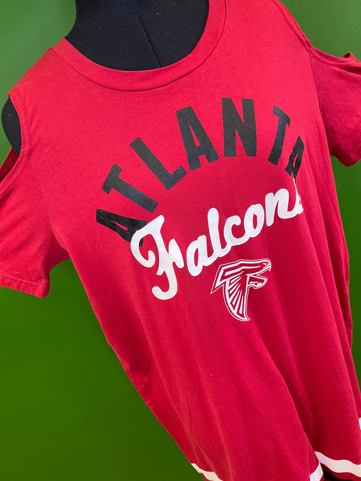 NFL Atlanta Falcons GIII Cold Shoulder T-Shirt Dress Women's X-Large