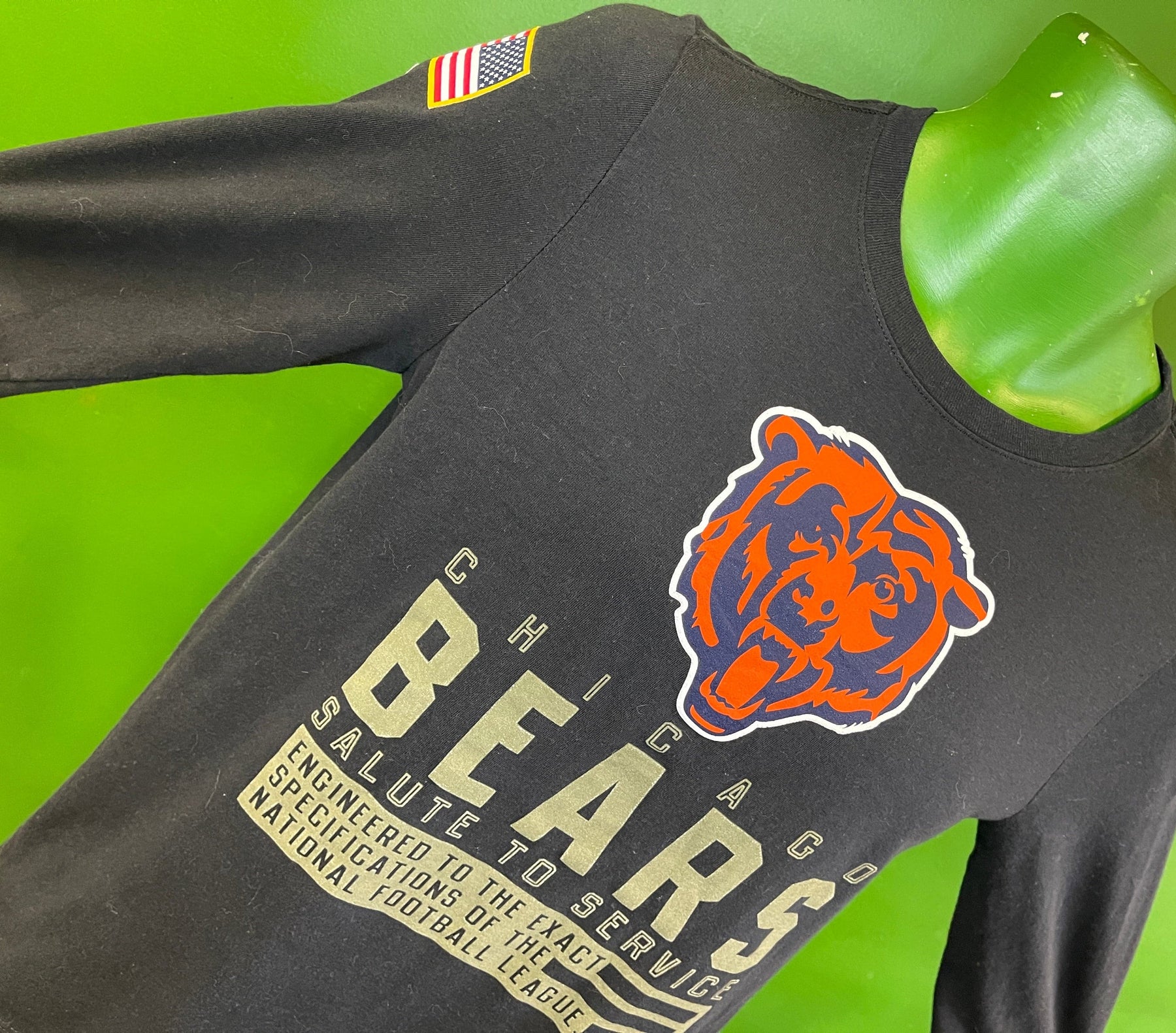 Chicago bears salute to service t shirt best sale