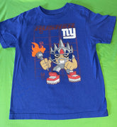 NFL New York Giants "Rusher" Cartoon T-Shirt Youth Small 8