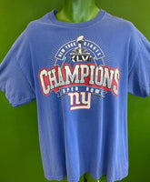 NFL New York Giants Super Bowl XLVI Champions T-Shirt Men's X-Large