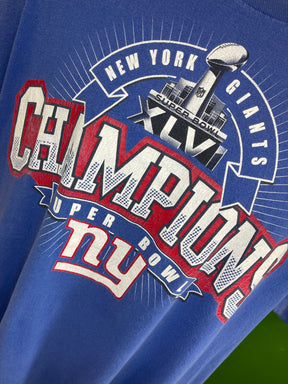 NFL New York Giants Super Bowl XLVI Champions T-Shirt Men's X-Large