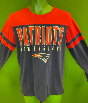 NFL New England Patriots Hands High L/S T-Shirt Men's Small